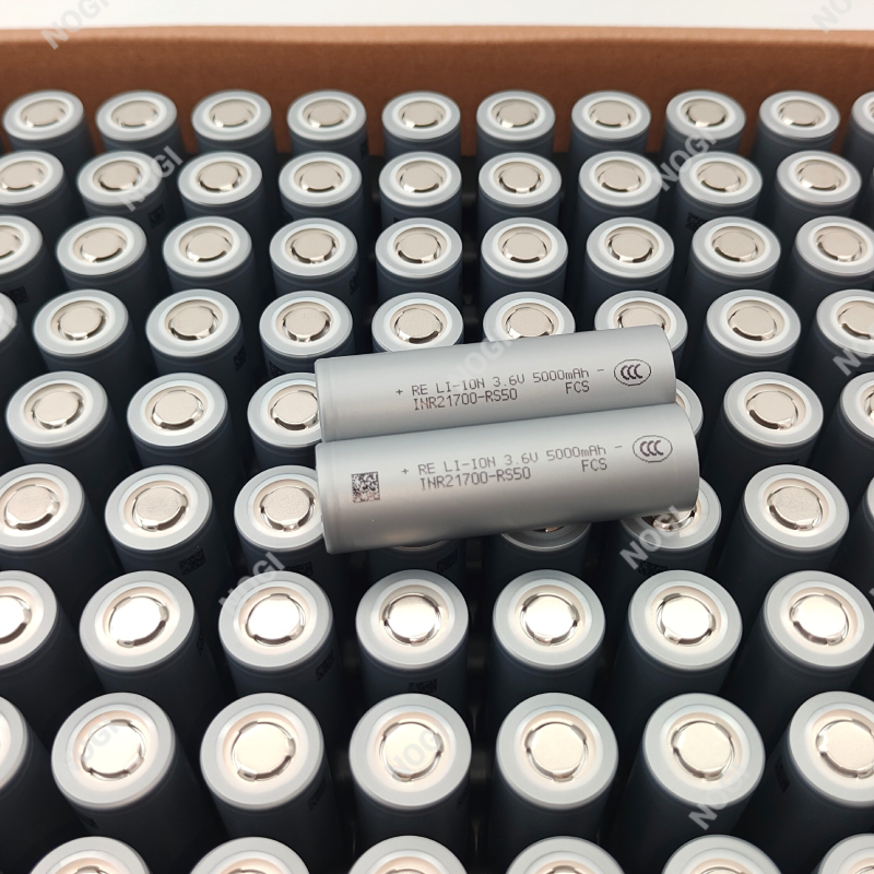 Reliance INR21700-RS50 5000mAh 3.7V 70A Continuous Discharge Current High Drain Cylindrical Li-ion Battery Cell