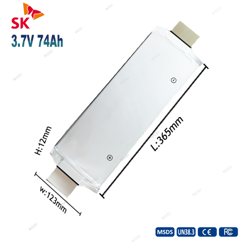Wholesale 3.7V 74ah lithium nmc cells li-ion battery for motorcycle electric car ebike scooter golf cart