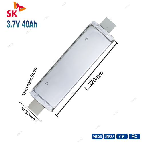 Lithium Ion batteries 3.7V 40AH NMC pouch rechargeable electric bicycle battery for e-bike
