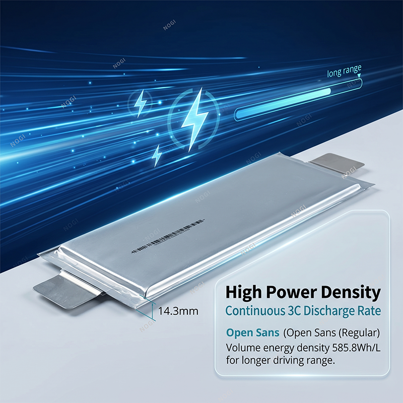 Farasis 70Ah 3.7V semi-solid NMC pouch cell high density semi-solid state battery for EV e-bike solar storage