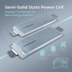 Farasis 70Ah 3.7V semi-solid NMC pouch cell high density semi-solid state battery for EV e-bike solar storage