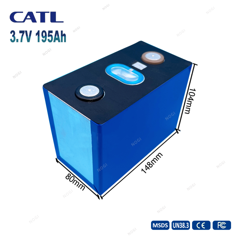 CATL battery 3.7V 195Ah 2000+ cycles NMC prismatic lithium-ion battery cell for electric car E-bike Motorcycle Scooter
