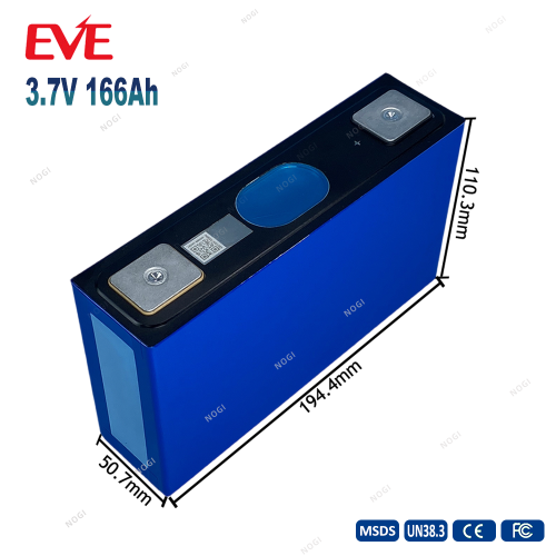 Brand new EVE ncm battery cell 3.7v 166Ah ternary lithium battery M32 with competive price