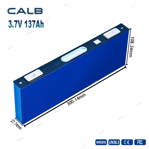 CALB Grade A brand new 3.7V 137Ah ncm battery lithium ion nmc cell with DDP shipping