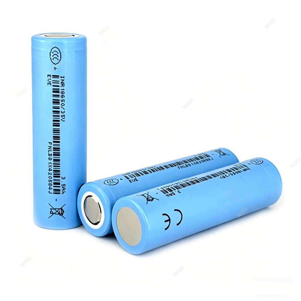 EVE INR18650/35V 18650 Lithium Cell 3.6V 3500mAh High Capacity 1000 Cycles Energy Storage Battery
