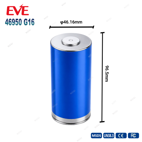 EVE G16 46950 Cylindrical Lithium Cell 3.7V 31.9Ah Ultra Low Internal Resistance 4C Discharge Battery