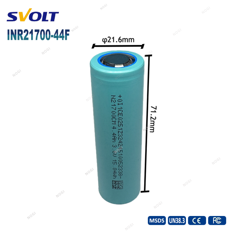 Grade A Svolt 21700 battery cell 3.7V 4400mAh rechargeable lithium ion battery with wholesale price