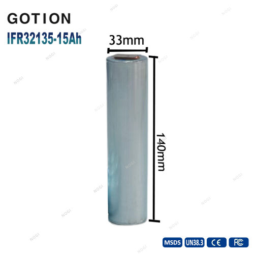 Gotion 33140 lifepo4 15ah 3.2V Cylindrical Lithium iron phosphate battery