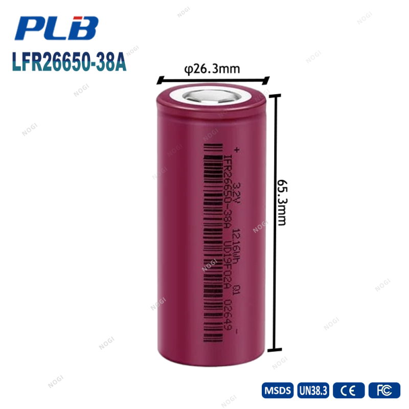 4000cycle 3.2V 3800mAh 26650 lifepo4 rechargeable li ion battery LFR26650-38A