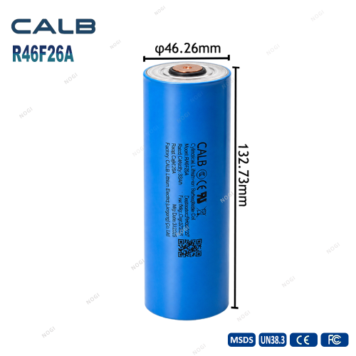 CALB 3.2V 26Ah Grade A LiFePO4 Cylindrical Cell 22C high discharge rate LFP cell For E-bike E-scooter E-tricycle