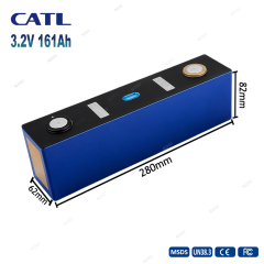 Grado A CATL, nueva batería de coche 3,2 V 161ah, batería prismática lifepo4 para coche eléctrico EV
