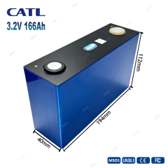 CATL LiFePO4 lithium ion batteries 166ah 3.2v lifepo4 battery for solar energy system EV