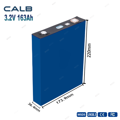 Deep cycle 163AH 3.2V CALB L173F163 Lifepo4 Rechargeable Lithium Battery Cell for Solar System EV
