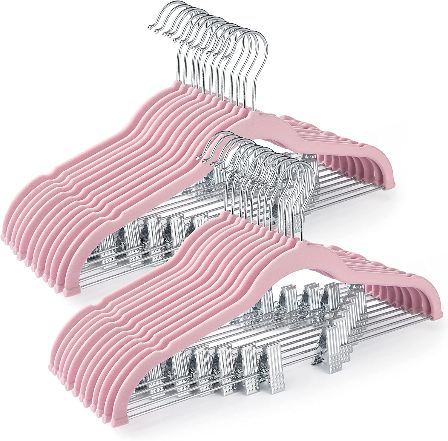 space saving bulk velvet hangers