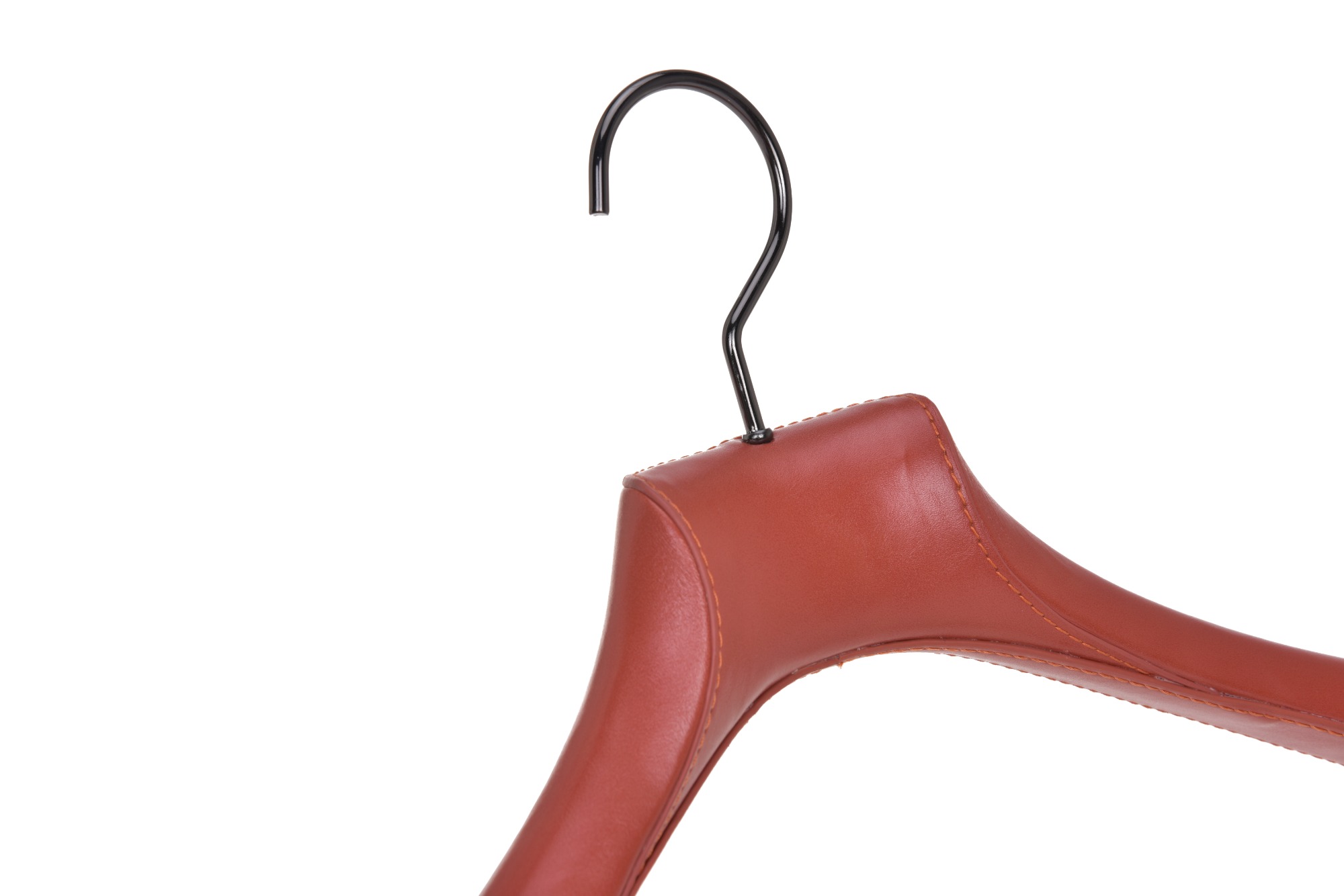 wood hanger leather plant hanger