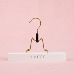 Popular multifunction white wooden hangers