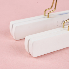 Popular multifunction white wooden hangers