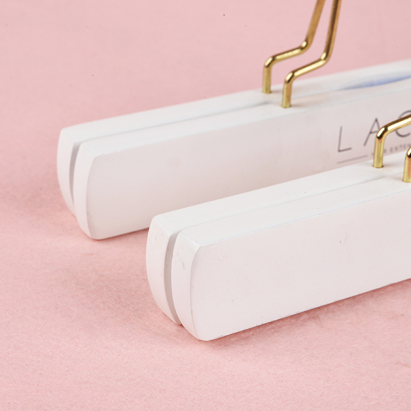 Popular multifunction white wooden hangers