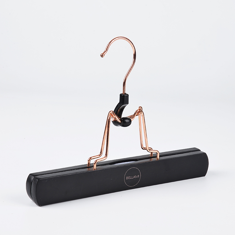 Popular black hair extension custom hanger for skirt