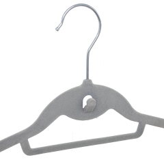 Custom Space Saving Velvet Coat Clothes Hangers Non Slip
