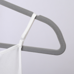 Custom Space Saving Velvet Coat Clothes Hangers Non Slip