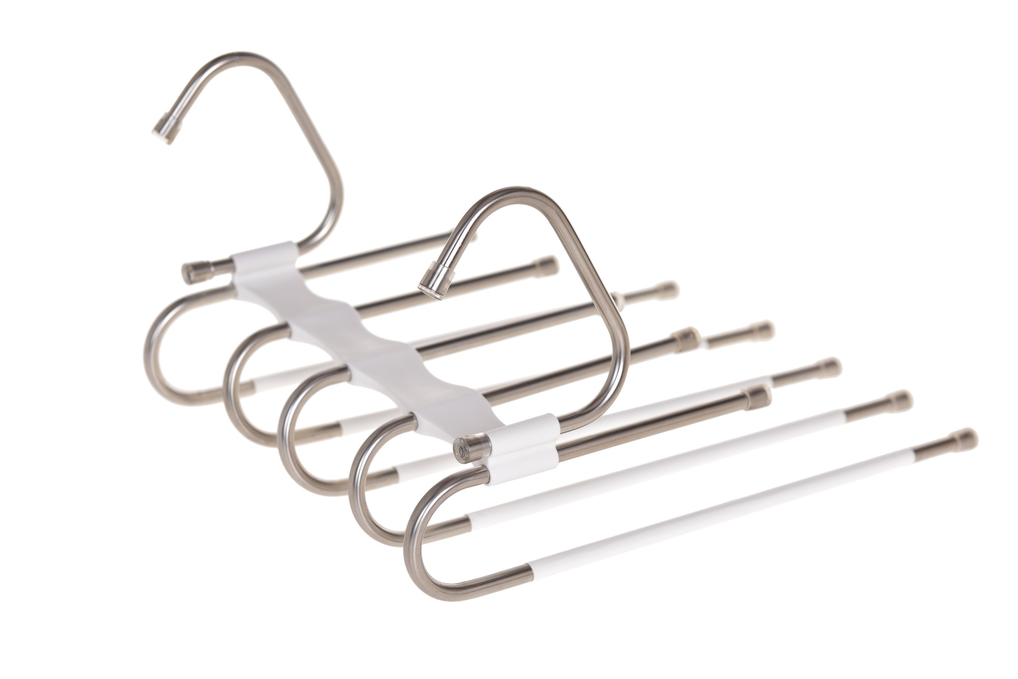 Pants Hangers Closet Multiple Layers Metal Magic Hanger