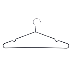 Wire Hangers Non-Slip PVC Coated Clothes rack