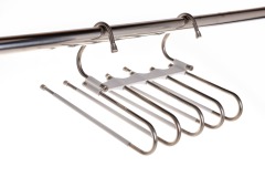 Pants Hangers Closet Multiple Layers Metal Magic Hanger