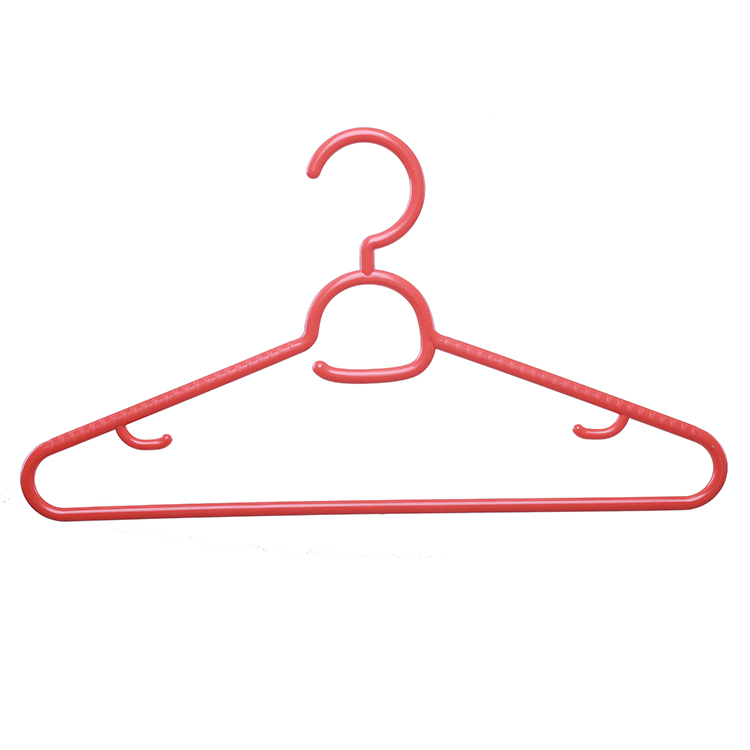 Wholesale Colorful Clothing Plastic Hangers