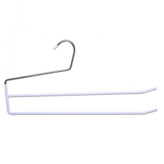 Mutilfuctional Two Layer Anti Slip Pants Space Saving Clothes Hangers