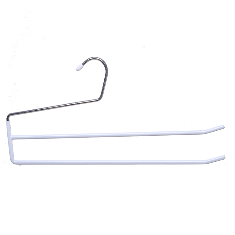 Mutilfuctional Two Layer Anti Slip Pants Space Saving Clothes Hangers