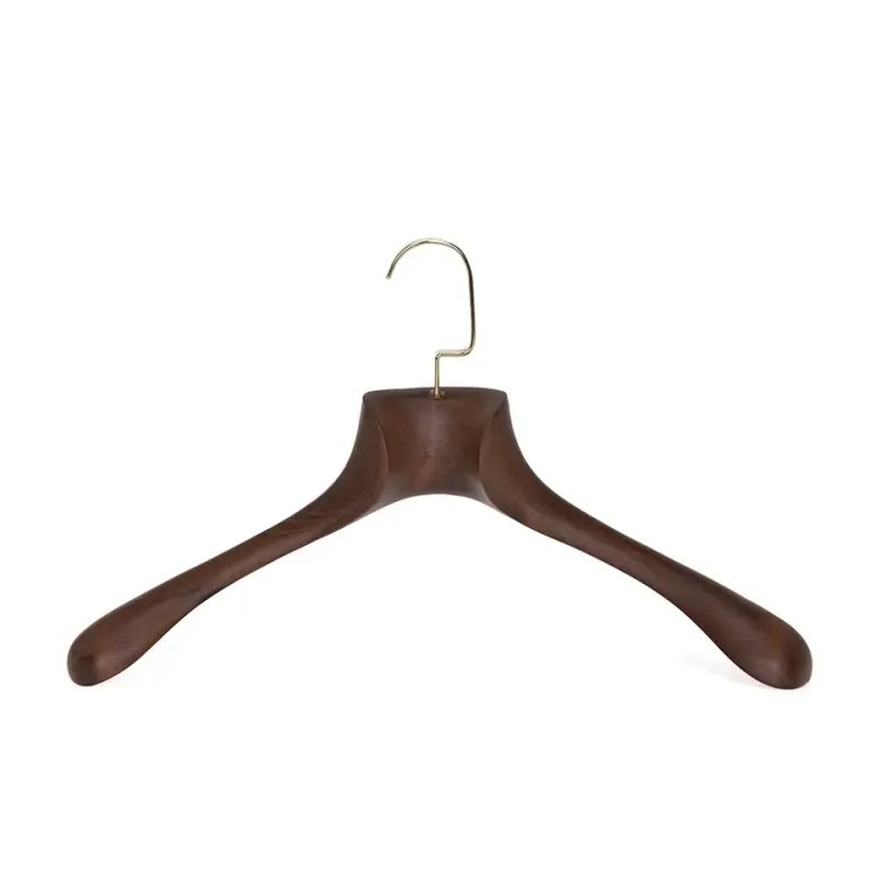 Luxury beech wood garment hangers