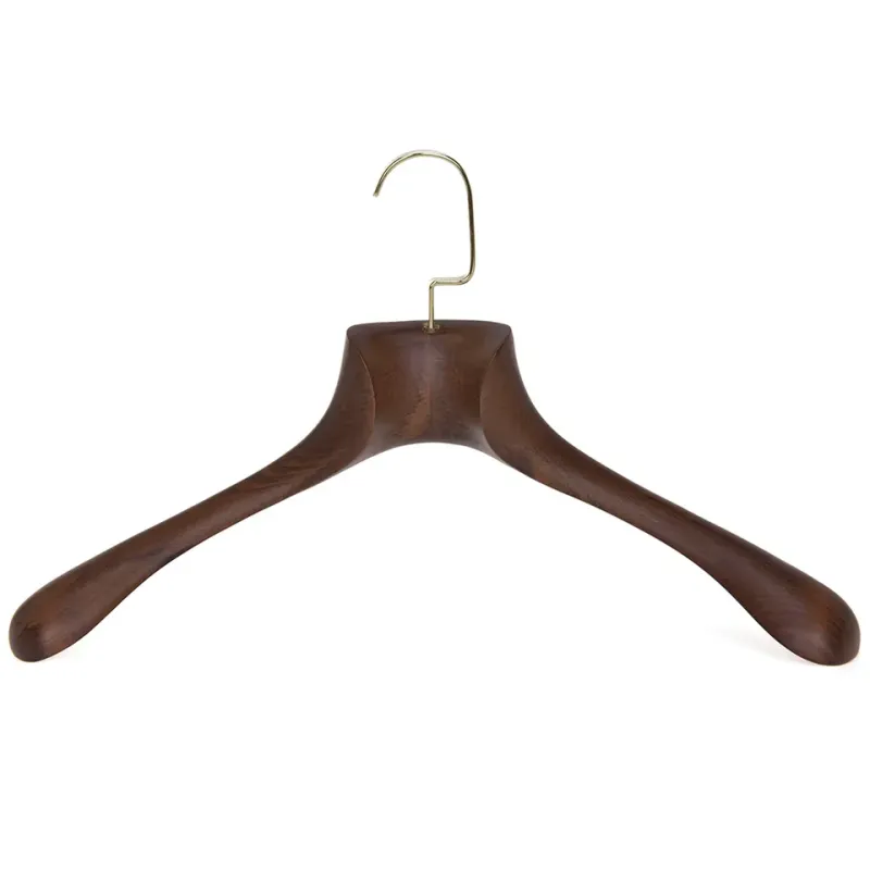 Luxury beech wood garment hangers