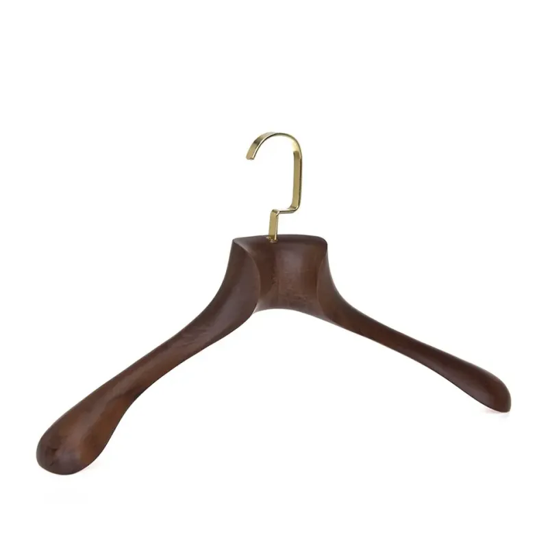 Luxury beech wood garment hangers