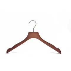 Cheap bulk wooden coat custom hangers