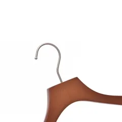 Cheap bulk wooden coat custom hangers