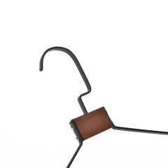 Fashion suit metal hanger mixes wood bar hangers