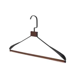 Fashion suit metal hanger mixes wood bar hangers