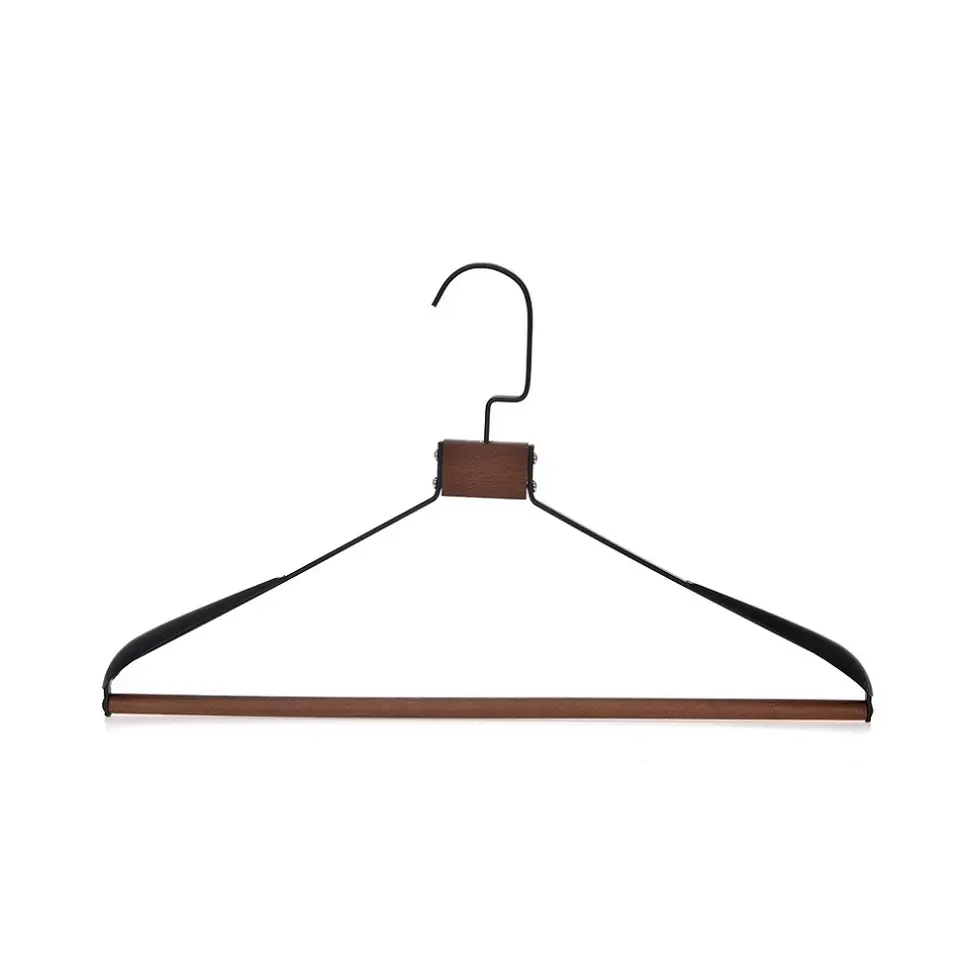 Fashion suit metal hanger mixes wood bar hangers