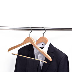 custom wooden clothes hangers