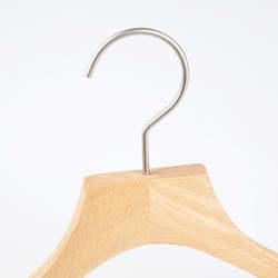 wooden hangers custom hook