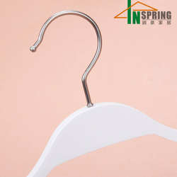 free sample white wood hanger