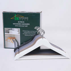 inspring household factory wooden hangers