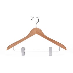 free sample wooden hangers with clips