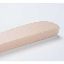 Golden hook natural wood hangers for clothes