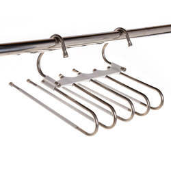Factory luxury pants hanger wire multifunction rack