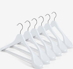 Cheap Wide Shoulder Clothes Wooden Hangers