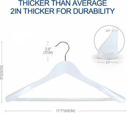 Cheap Wide Shoulder Clothes Wooden Hangers