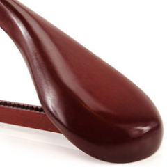 Cherry wide shoulder clothes pants hanger