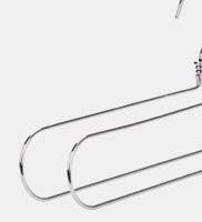 Popular Wire Non slip towel bar hanger clothes rack